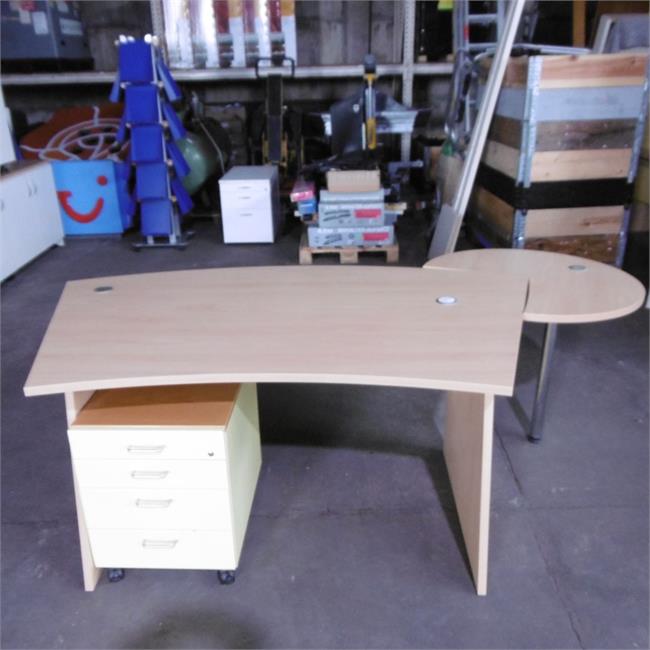 1  Freiform-Schreibtisch