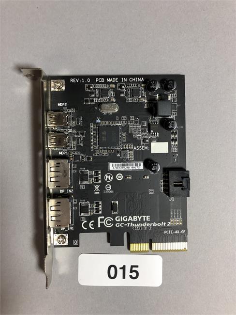 1  Thunderbolt 2 PCIE Gigabyte GC-Thunderbolt 2
